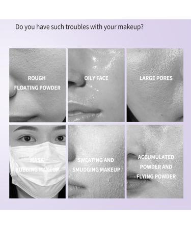  Opilroyn Finishing Powder Makeup Lavender Makeup Setting Cream Waterproof and Natural Nude Makeup Long-Lasting Purple Powder Daily Use Cosmetic Control Powder - Buy Online on GoSupps.com