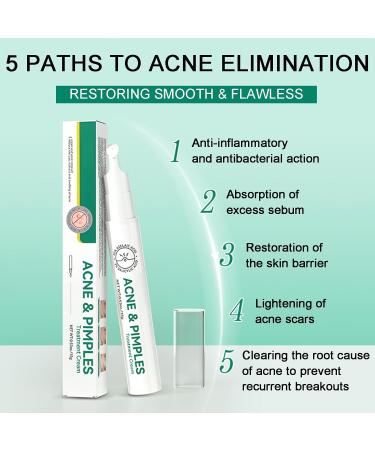 Anti-Acne Face Cream Spot Cream for Acne Treatment and Spot Treatment Skin Treatment Gel Cream For Face Blemishes & Blackheads Acne Treatment Cream Anti Acne Spot - Buy Online on GoSupps.com