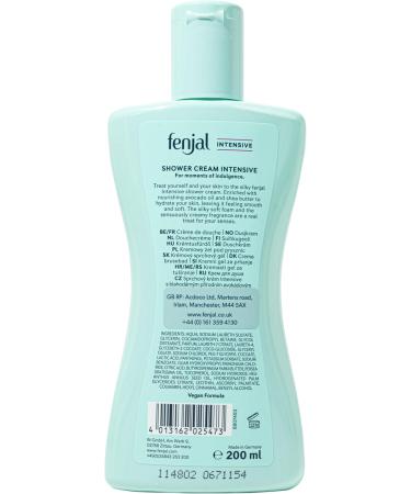 Fenjal Intensive Body Shower Creme Exfoliating Brighter & Nourished Skin Bergamot & Vanilla 200 ml - Buy Online on GoSupps.com