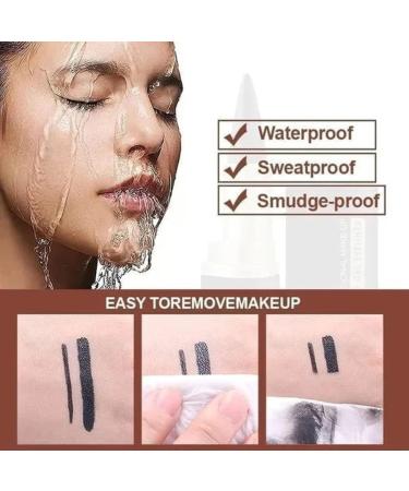 Waterproof Eyeliner Pen Smoky Eye Makeup Pen Liquid Eyeliner Pen Crayon Waterproof Long-Lasting Eyeliner Pen Long-Lasting And Non-Smudge Eyeliner Pen Black - Buy Online on GoSupps.com