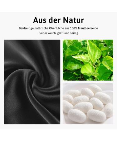ATREEEBAG Silk Sleep Mask - 100% Skin-Friendly Eye Mask for Men & Women Adjustable Velcro Perfect for Home & Travel (Deep Black) - Buy Online on GoSupps.com