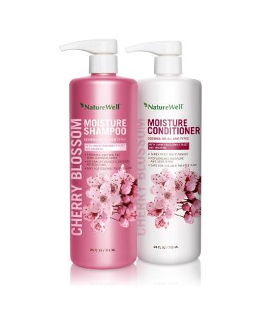 Nature Well Cherry Blossom Moisture Shampoo & Conditioner (24 fl. oz 2 pk.)