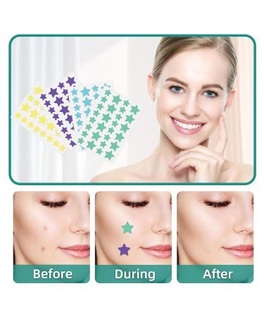 112 Counts Star-Shaped Pimple Patches - Hydrocolloid Acne Stickers for All Skin Types - Effective Pimple Patch Set - Buy Online on GoSupps.com