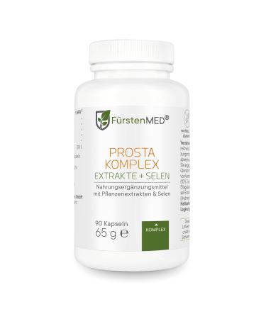 F rstenmed prosta complex - capsules high -dose with pumpkin seed oil extract + pomegranate + nettle soy lycopene & selenium - prosta capsules without additives