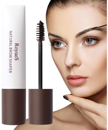 Eyebrow Gel Natural Quick-Drying Long-Lasting Brow Shaping Gel | Buildable Gel Sweatproof for Eyebrows Locks Brow Hairs in Place Lencyh Dark Brown - Buy Online on GoSupps.com