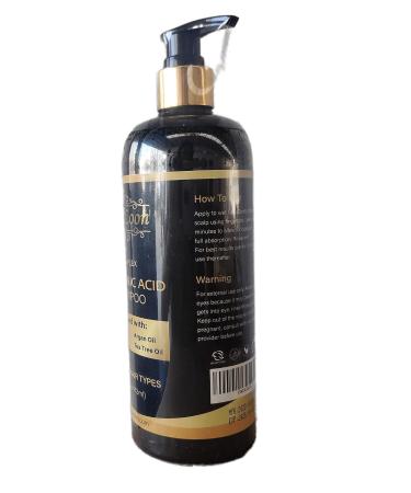 Carbonic Acid Shampoo for Hair Growth with Biotin, Collagen, Tea Tree & Argan Oil - 16 Oz | Anti-Hair Loss Set for Men and Women - Buy Online on GoSupps.com