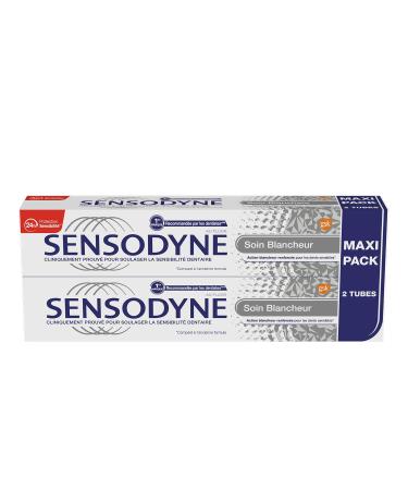 Sensodyne Toothpaste Bi-Pack 24H Whitening Care 2X75 ml