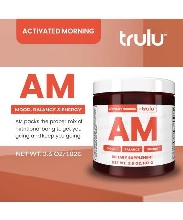 AM Activated Morning 3.6oz - Caffeine-Free Gut Health & Brain Support Supplement for Energy Focus & Motivation - Buy Online on GoSupps.com