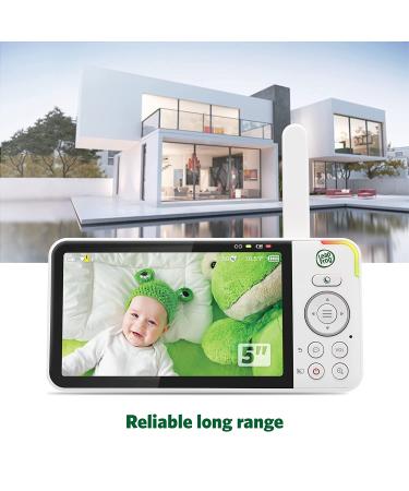 LeapFrog LF915HD Video Baby Monitor with 5 720p HD LCD Display, Pan/Tilt Camera, Night Vision & Two-Way Intercom - Buy Online on GoSupps.com