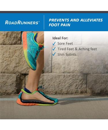 Large Tuli's Roadrunners Arch Support Insoles with Shock Absorption - Cushioned Shoe Replacement - Buy Online on GoSupps.com