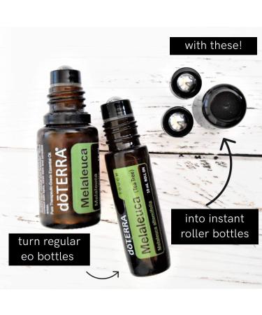 Metal Roller Top Inserts for 5/15ml Essential Oil Bottles - Reusable 12 Pack for doTERRA & Young Living - Leakproof Bottle Insert for Instant Rollers - Buy Online on GoSupps.com