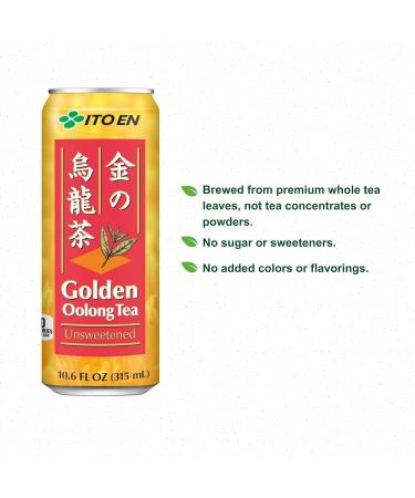 Ito En Golden Oolong Tea - Unsweetened 10.6 oz (Pack of 12) | Premium Quality International Shipping - Buy Online on GoSupps.com