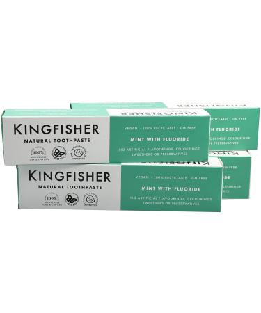Kingfisher Kingfisher Fluoride Mint Toothpaste 100 ml Pack of 4