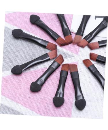 Ipetboom Mini Lipsticks 20pcs Women Shadow Applicator Sided Black Brush Eye Portable for Tool Sponge Double Girls Makeup - Buy Online on GoSupps.com