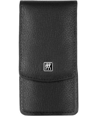 ZWILLING 3-Piece Manicure & Pedicure Set - Genuine Leather Nail Care Kit with Snap Fastener - Black Nail Clipper Included - International Shipping Available - Buy Online on GoSupps.com