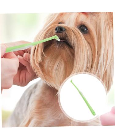 Levemolo 1pc Pet Single Head Toothbrush Brush Teeth Care Brush Dog Toothpaste Plastic - Buy Online on GoSupps.com