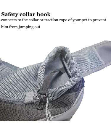 Amor Aeol Pet Carrier Hands Free Puppy Carrier for Small Dogs and Cat Suitable for pets under 4 pounds Breathable Mesh Travel Safe Puppy Sling Adjustable Dog Sling Carrier Machine Washable(black) - Buy Online on GoSupps.com