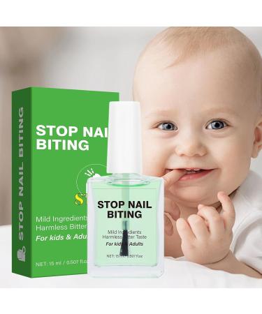 Puwaiio Stop Biting Nails Adults Thumb Sucking Prevention Liquid 15ml Long Lasting Anti Nail Biting Solution for Daily Home Travel - Buy Online on GoSupps.com