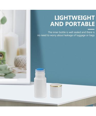 6Pcs 20ml Empty Liquid Bottles with Sponge Head - Refillable Travel Shampoo Bottles for Skin & Hair Care - International Shipping - Buy Online on GoSupps.com