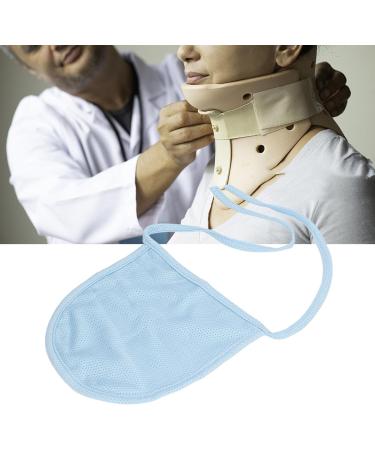 Neck Air Tube Cover for Stoma Protection | Breathable & Adjustable Ear Covers (Blue) | Tracheotomy & Dust Protection - Buy Online on GoSupps.com
