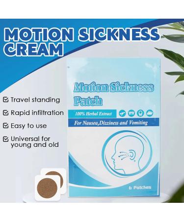 Motion Sickness Patch 30Pcs | Waterproof Ear Patch | 72H Relief | Rapid Absorption | Vomiting & Nausea - Buy Online on GoSupps.com