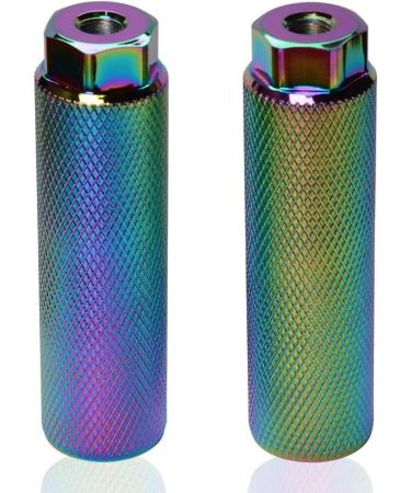 Aluminum Alloy Anti-Skid Bike Pegs | 2Pcs Stunt Pegs for BMX & Mountain Bikes | Fits 3/8 inch Axles - Buy Online on GoSupps.com