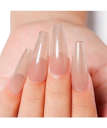 AIMEILI 5 in 1 Rubber Base Gel Set - Sheer Pink Nude Color Gel Nail Polish Kit 51 - Buy Online on GoSupps.com