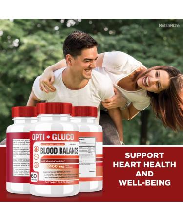 Opti Gluco Capsules - All-Natural Blood Sugar Support Supplement for Optimal Health | Advanced Formula | 60 Capsules Reviews - Buy Online on GoSupps.com