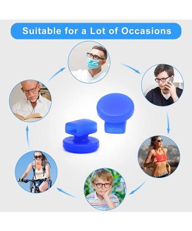 ANYGIFT 4 Pairs Adjustable Eyeglass Hooks for Mask Holders to Protect Ears  Silicon Ear Saver for Masks Glasses  Mask Strap Extender for Sunglasses(4 Colors) 1 Pair (Pack of 4) 4.0 - Buy Online on GoSupps.com