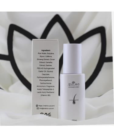 MELMO Hair Growth & Thickening Treatment - 100ml | Hydrating Hair Care for Women & Men | Hair Volumizer for All Hair Types - Buy Online on GoSupps.com