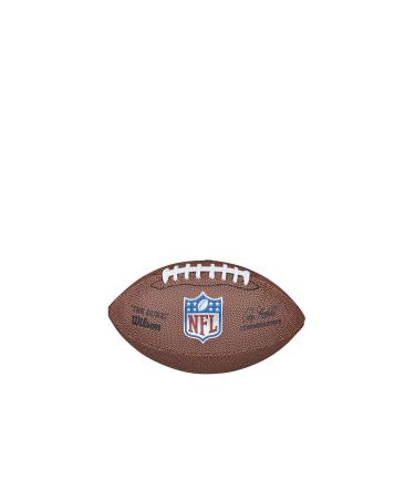 WILSON NFL Authentic Footballs - The Duke Brown Mini Replica Football