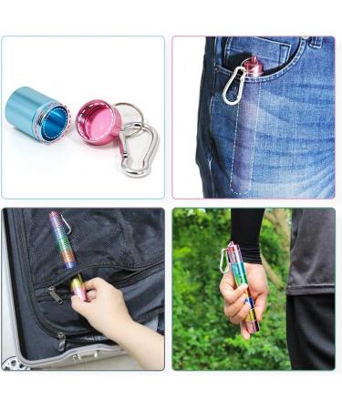 Rainbow Metal Pill Organizer - Compact & Durable 1 PCS Medicine Organizer for Travel - International Shipping Available - Buy Online on GoSupps.com