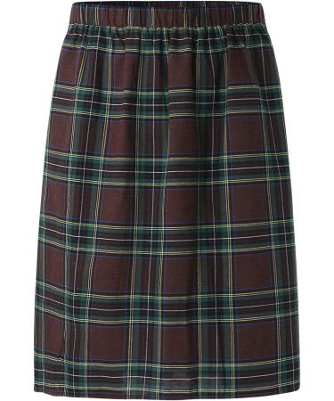Men's Scottish Skirt - Stylish High Waist Punk Skirts with Contrast Bags for Excursions | Classic A3 Brown - Buy Online on GoSupps.com
