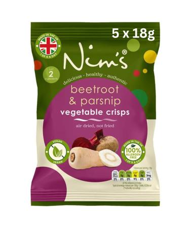 Beetroot Parsnip Crisps Mix Box of 5 Packs - Buy Online on GoSupps.com