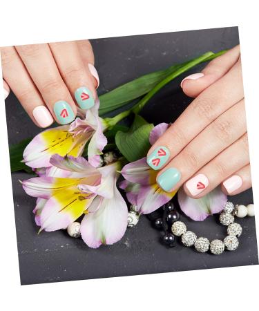 Healeved 3pcs Strawberry Nail Stickers Nail Slices for Nail Art DIY Nail Art Slices 3d Fruit Nail Sticker Nail Beauty Filler Supplies Nail Clay Polymer Clay Nail Flakes Red Manicure 0.5x0.5x0.2cmx3pcs Redx3pcs - Buy Online on GoSupps.com