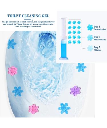 Buy Darryy Toilet Fresh Seal Starter Set - 12 Gels in Lavender Rose & Ocean | International Shipping - Buy Online on GoSupps.com