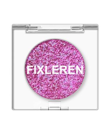 Fixleren Shimmer Chameleon Eyeshadow Palette Illuminating Eyeshadows Metallic Changes Long Term Holographic Glitter Eyeshadow Stage/Party Makeup
