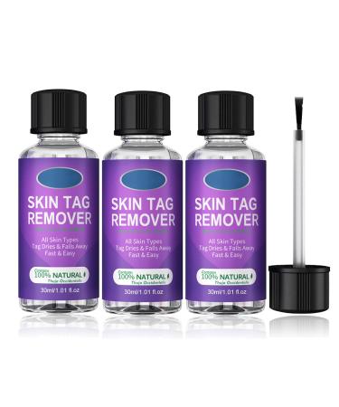 Skin Tag Label Removal Natural Wart Remover Skin Tag Mole Remover Skin Tag Corrector Fast-Acting Skin Tag Mole Removal (3PCS)