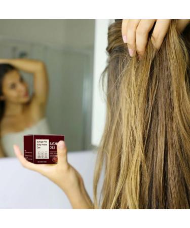 Raw Batana-Oil for Hair Growth - Pure Unrefined Oil | 4.23 Oz Batana-Oil Dr. Sebi from Honduras | Hair Repair Conditioner for Thicker & Stronger Hair Repairs Damage Strengthens Roots - Buy Online on GoSupps.com