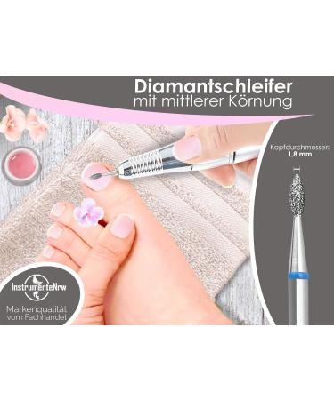 Premium Foot Care Manicure Diamond Grinding Milling Cutter & Electric Nail File for Corns Skin & Nails - International Shipping Available - Buy Online on GoSupps.com