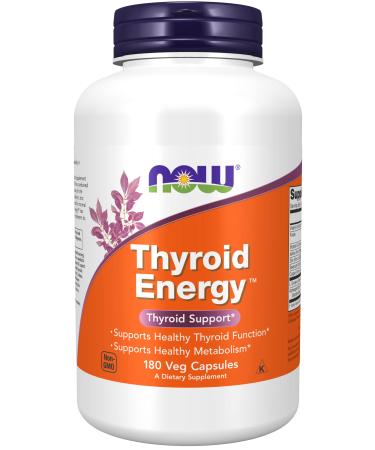 Now Foods: Thyroid Energy, 180 Vcaps (Pack of 2) - Buy Online on GoSupps.com