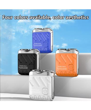 Beard Shaver Traveler Mini and Portable Suitcase Design Portable Mini Rotary Electric Shaver for Men Pocket Shaver USB Mini Shavers for Men (Orange) - Buy Online on GoSupps.com