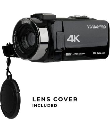 Vivitar 4K Wi-Fi Camcorder with 18x Digital Zoom, Night Vision, and 3.5mm Microphone Jack - Buy Online on GoSupps.com