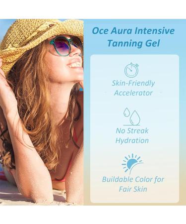 (1pcs) Intensive Tanning Gel Golden Shimmer Intensive Tanning Cream Carotene Tanning Gel Water-Resistant with Carrot and Coconut Oil(5.29 Fl Oz) - Buy Online on GoSupps.com