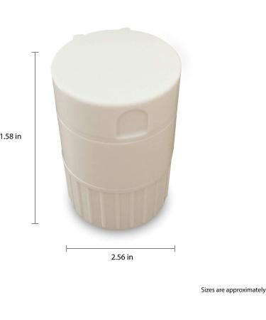 Pill Cutter Crusher Splitter Pulverizer - Accurate Cut for Small Pills, Ideal for Medication, Vitamins & Travel - BS0113J - Buy Online on GoSupps.com