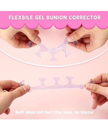 8 Pcs Silicone Toe Separators for Pedicures | Washable Toe Spacers for Men & Women | Perfect Toenail Dividers for Nail Polish & Trimming - Buy Online on GoSupps.com