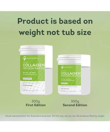 100% Pure Collagen Powder Protein Peptides - General Healthcare 300g Supplement - Buy Online on GoSupps.com