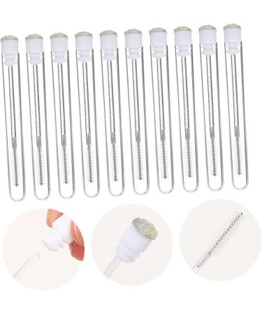 Balacoo 20 Pcs Travel Assocories Disposable Mascara Tubes Eyelash Fan Stick Tube Girl Mini 11x1.3cmx2pcs Whitex2pcs - Buy Online on GoSupps.com