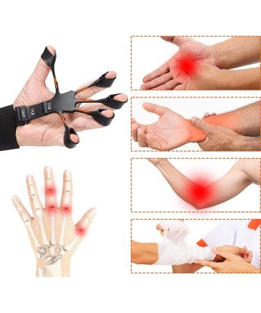 Finger Grip Strengthener Relieve Stress Hand Exerciser Reduces Joint Pains Stiffness Release Daily Stress - Buy Online on GoSupps.com