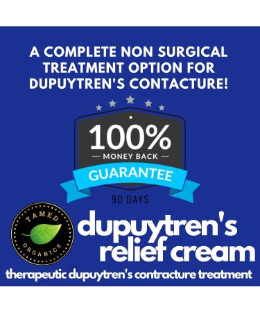 Tamed Organics Dupuytren's Contracture Symptom Relief Cream - Large 1.9 Oz Jar - Buy Online on GoSupps.com